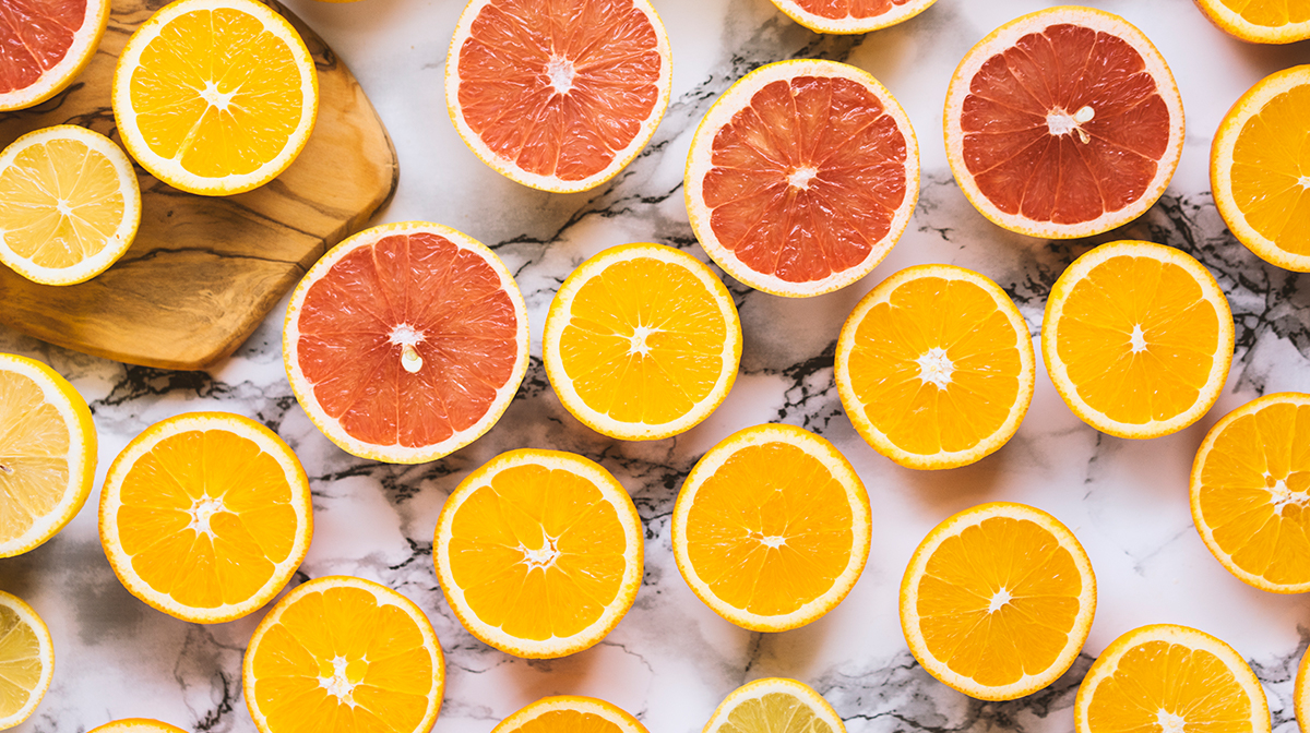 Hudfördelar med grapefrukt