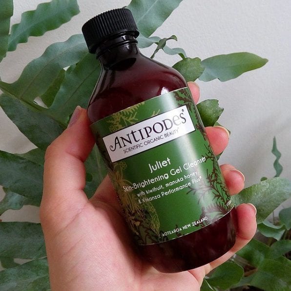 Skin detox ingredients honey Antipodes Juliet Brightening Gel Cleanser