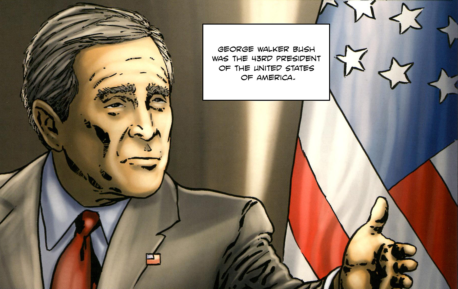 George W Bush en Comics