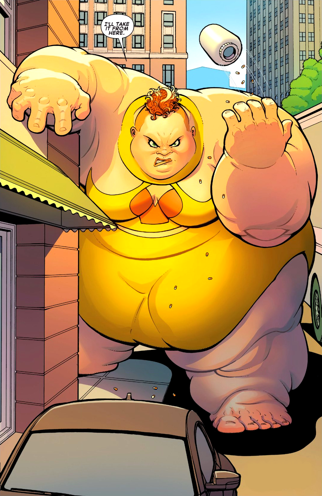Les super Héroïnes méconnues, Big Bertha