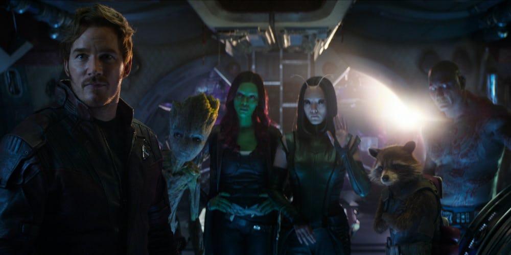 Avengers Infinity War : Gardiens de la Galaxie