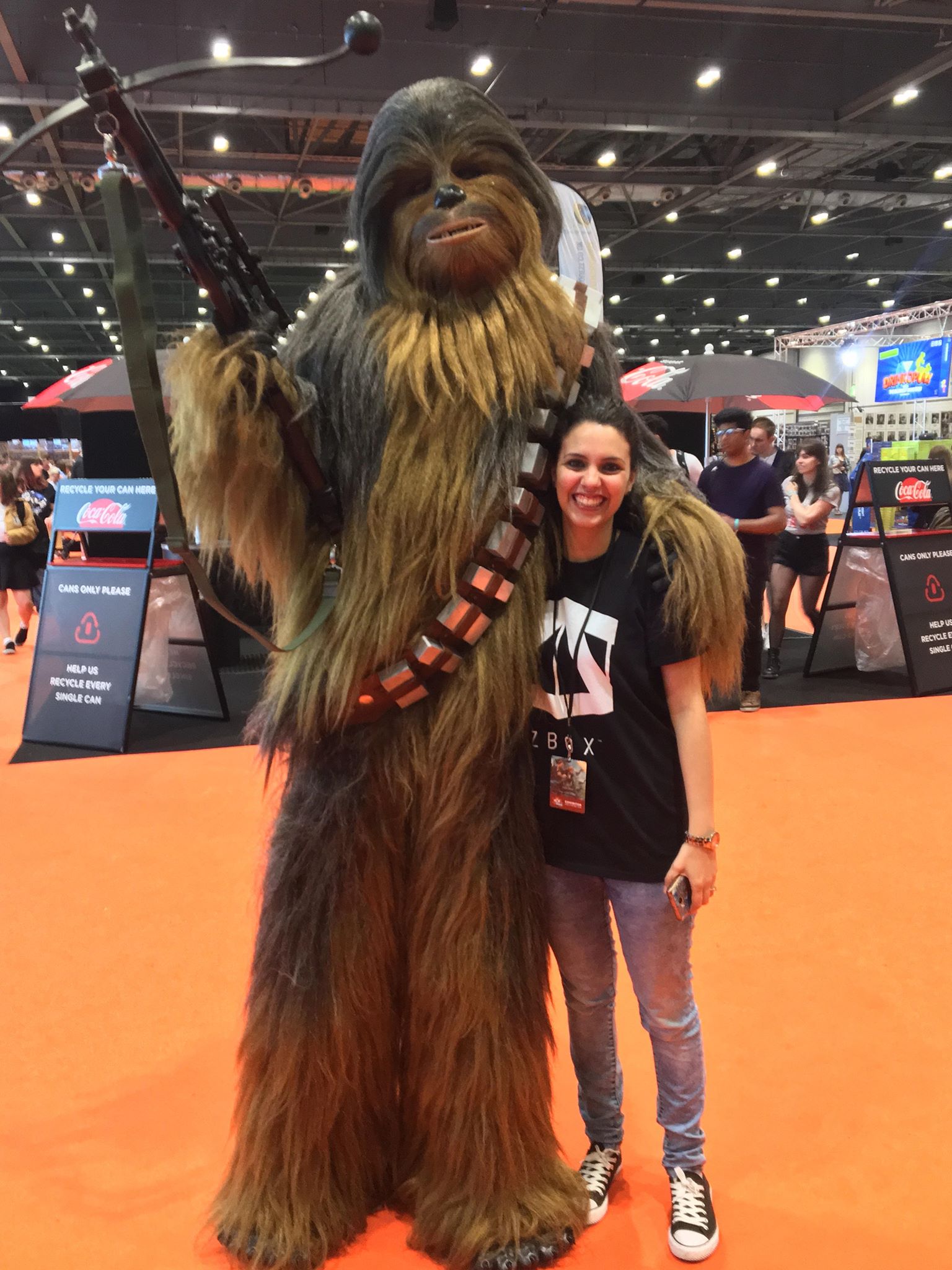 Cosplay de Chewbacca au Comic Con 2018