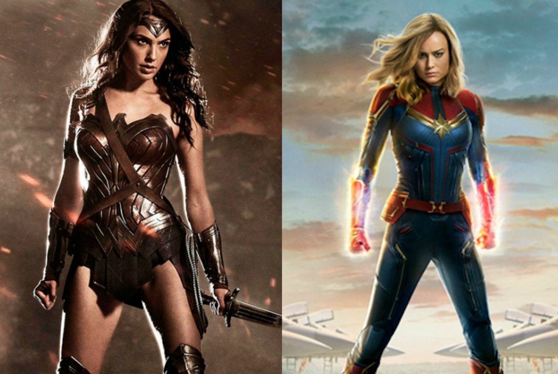 Captain Marvel vs Wonder Woman; qui serait victorieuse ?