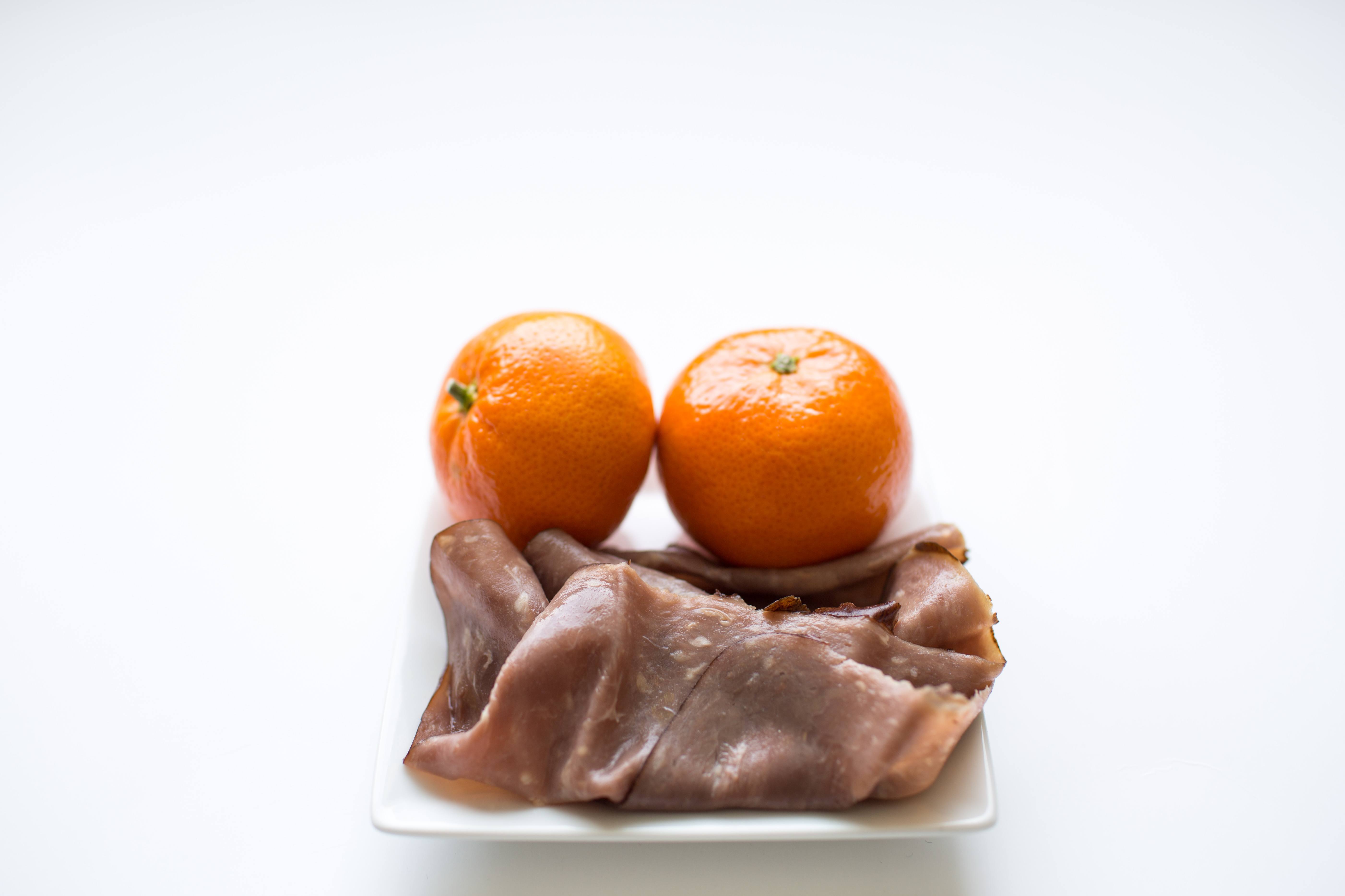 100 calorie snack roast beef and clementines