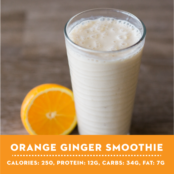 Orange Ginger Weight Loss Smoothie Recipe