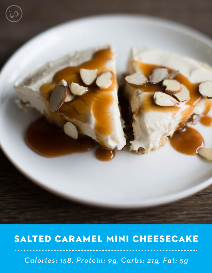 salted-caramel-mini-cheesecake