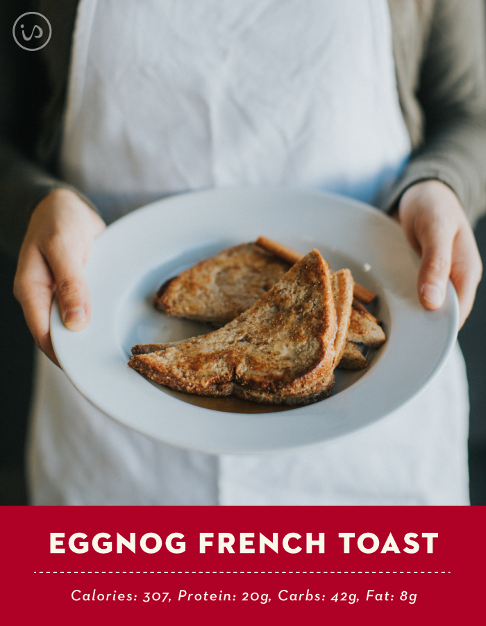 Eggnog French Toast for Weight Loss