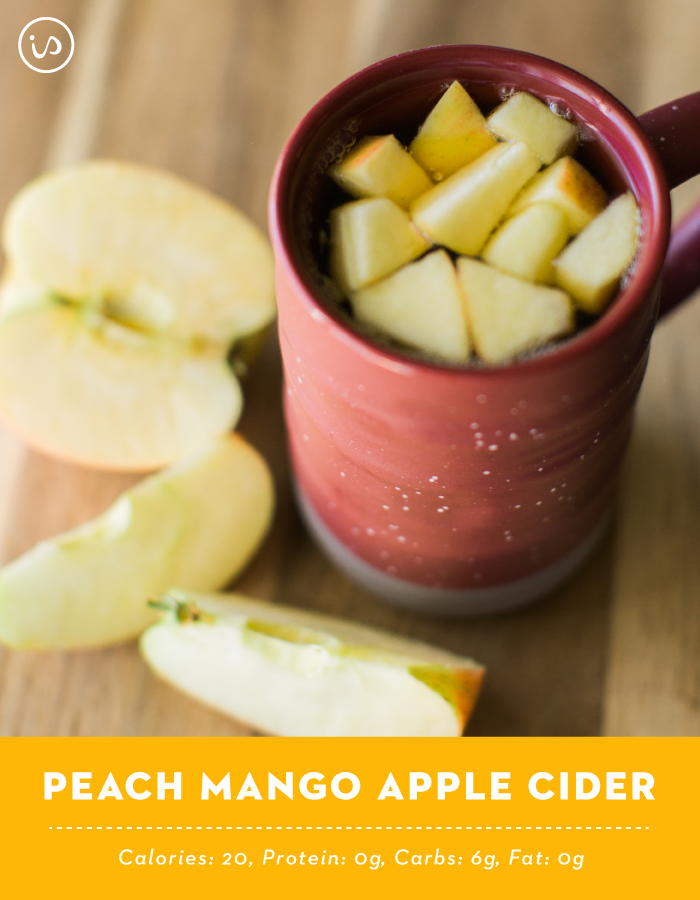Energizing Peach Mango Apple Cider