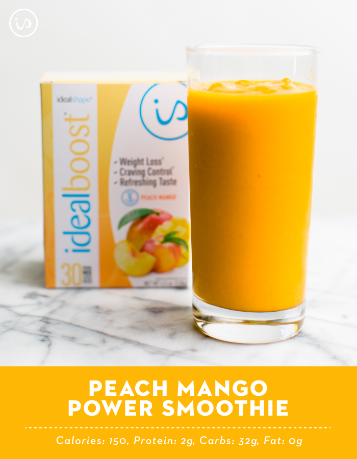 Peach Mango Power Energy Smoothie