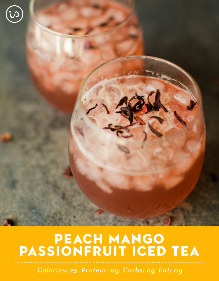 Peach Mango Passion Fruit Iced Tea