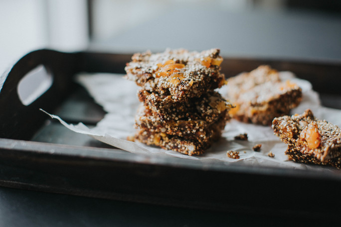 apricot nut and seed bars
