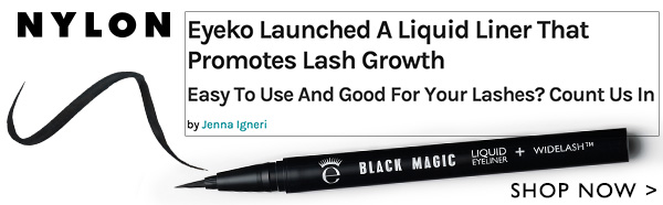 Nylon: Eyeko Launched a Liquid Liner that Promotes Lash Growth