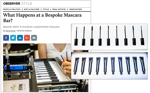 Observer Style: What Happens at a Bespoke Mascara Bar?