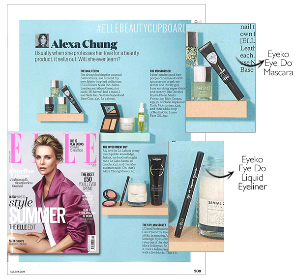 perler skat buket Elle Beauty Cupboard: Alexa Chung - Eyeko