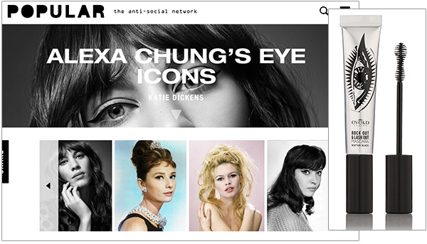 Alexa Chung's Eye Icons