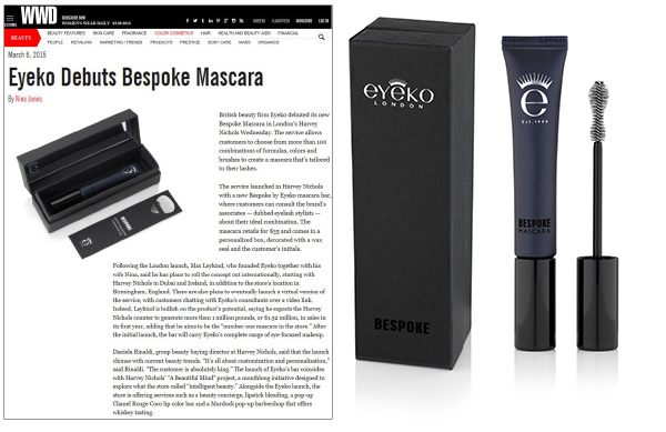 WWD: Eyeko Debuts Bespoke Mascara