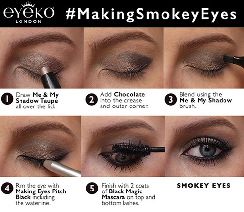 Making Smokey Eyes Eyeko