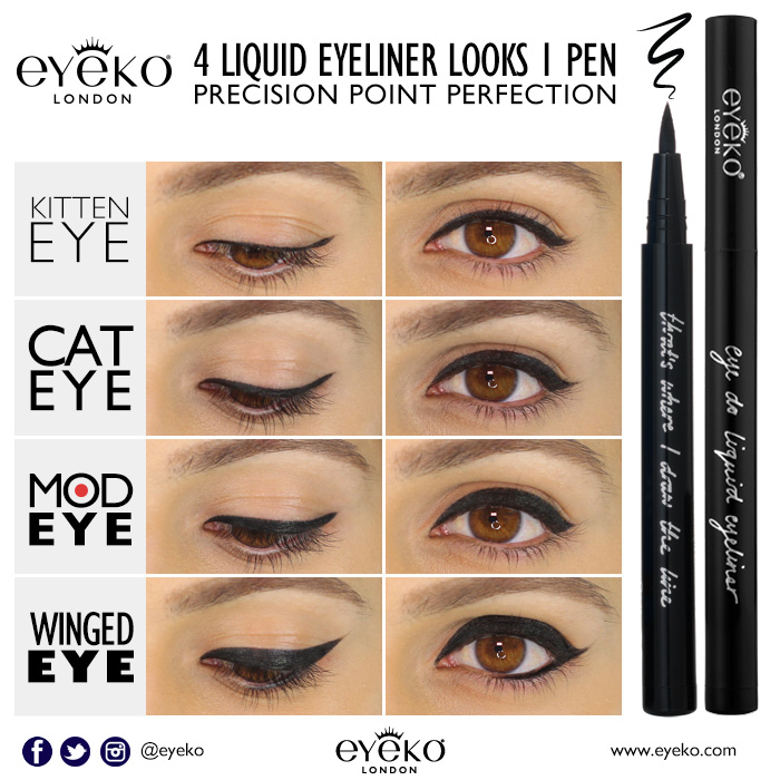 liquid eyeliner under eye