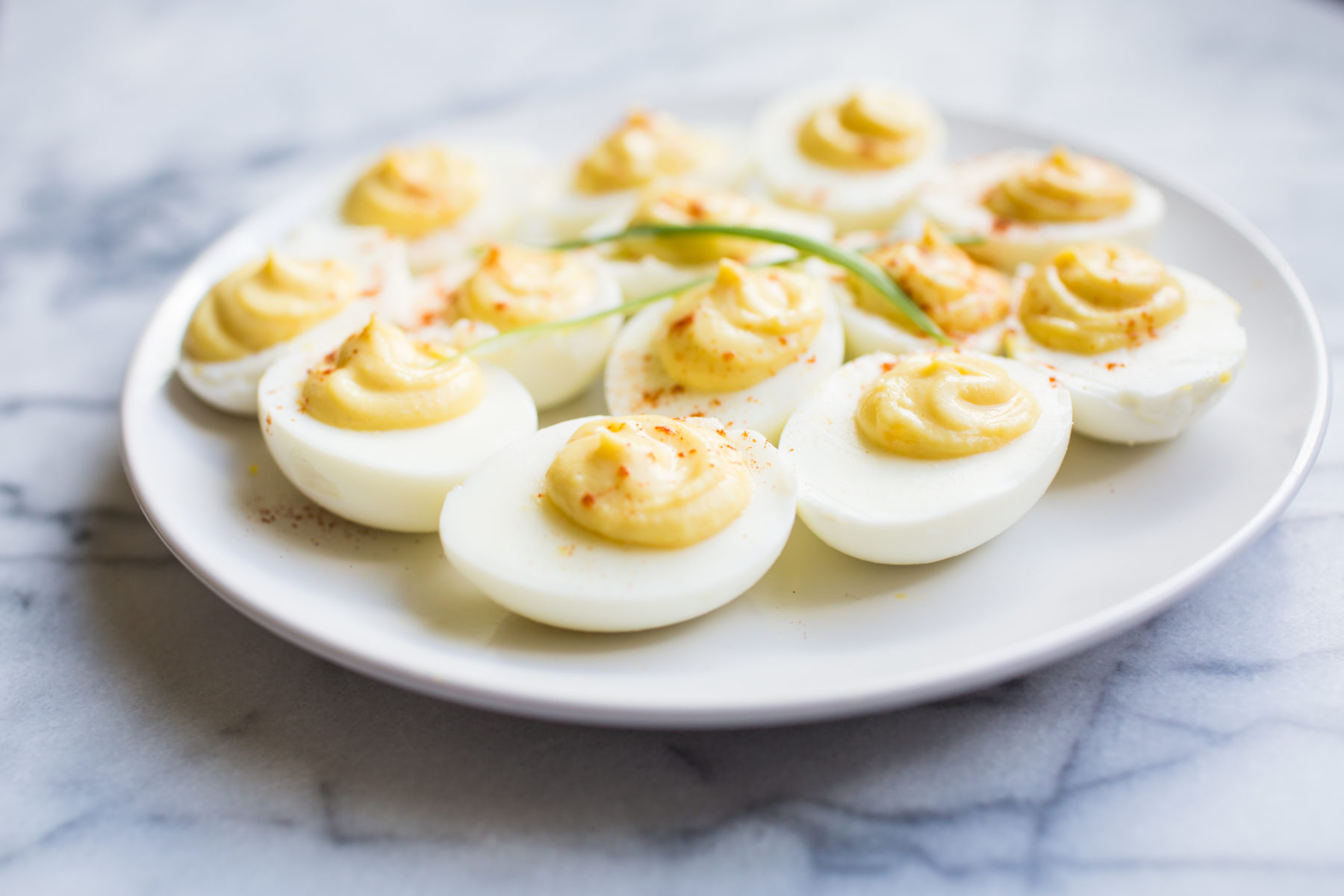 Greek Yogurt Deviled Eggs