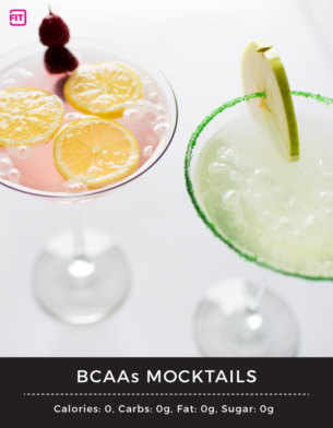 Mocktails using IdealFit BCAAs