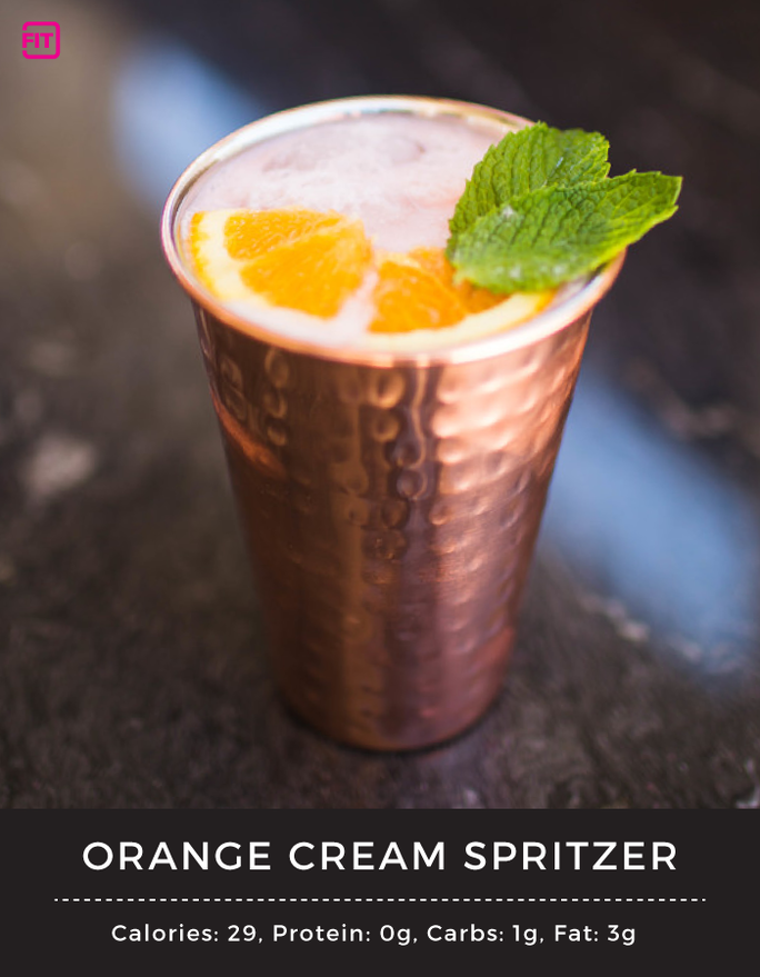 BCAA orange cream spritzer