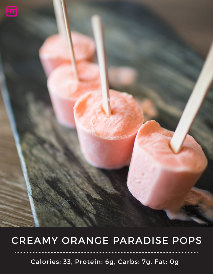 BCAA Creamy Orange Paradise Pops