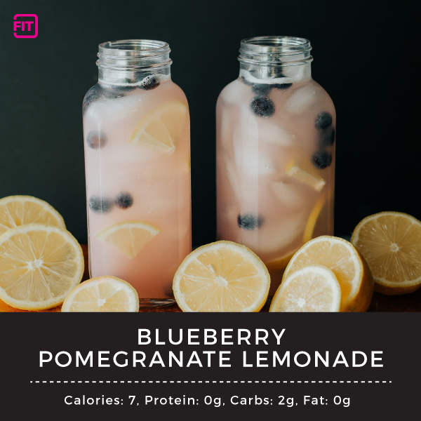 blueberry pomegranate lemonade 
