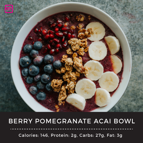 Berry Pomegranate Acai Bowl 