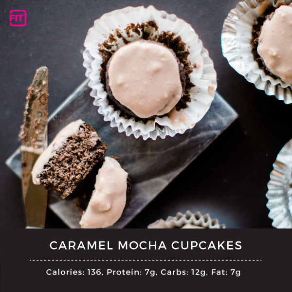 Caramel Mocha Cupcakes