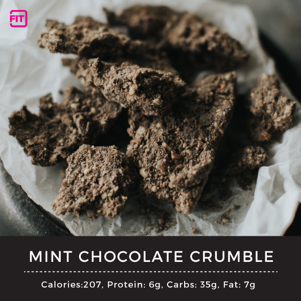 Mint Chocolate Crumble - with Mint Chocolate IdealLean Protein