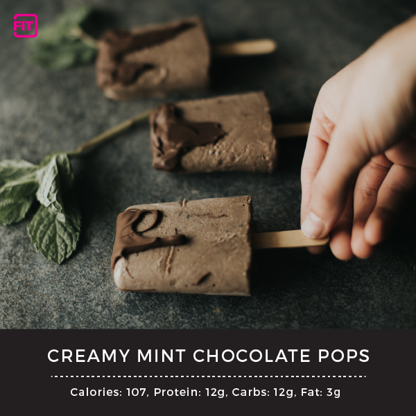 Mint Chocolate Pops - with Mint Chocolate IdealLean Protein
