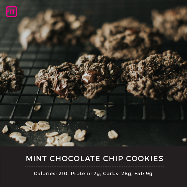 Mint chocolate cookies - with IdealLean Protein