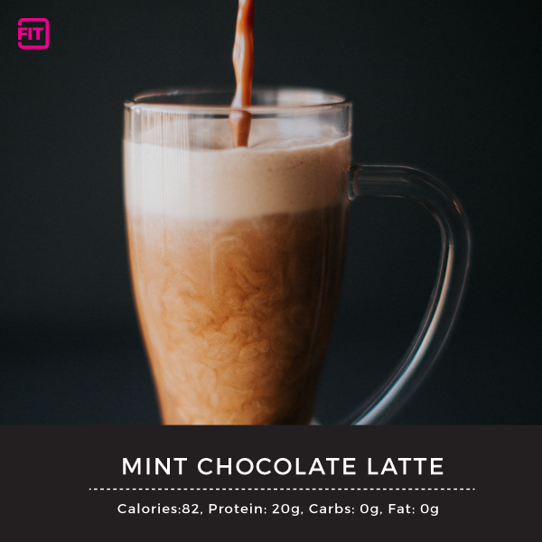mint chocolate latte