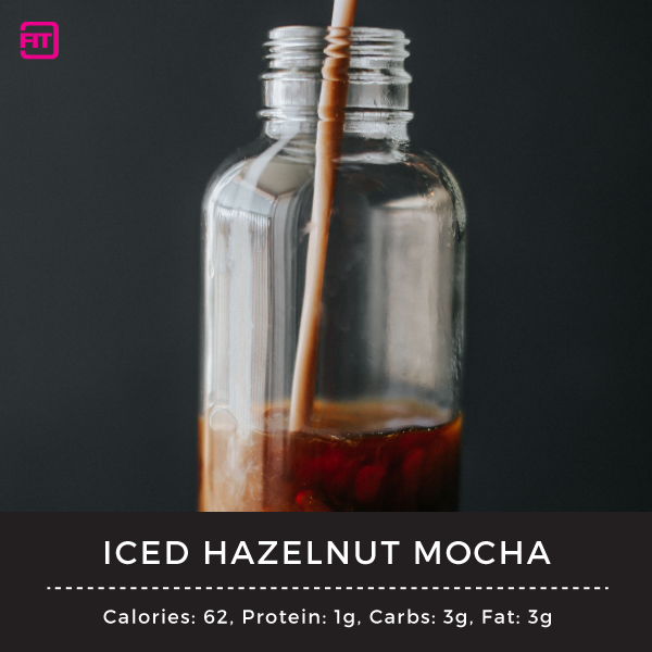 iced hazelnut mocha