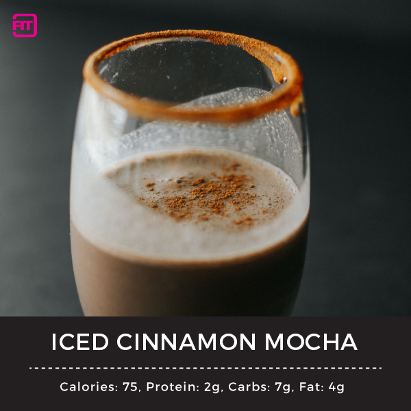 iced cinnamon mocha