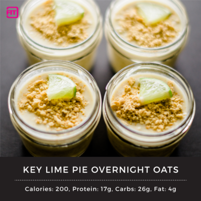Key Lime Pie Overnight Oats