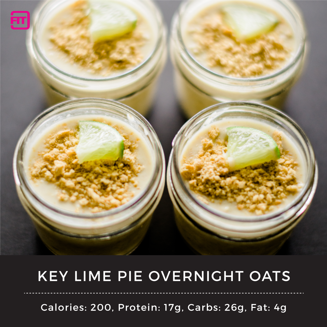 Key Lime Pie Overnight Oats Recipe Idealfit Com
