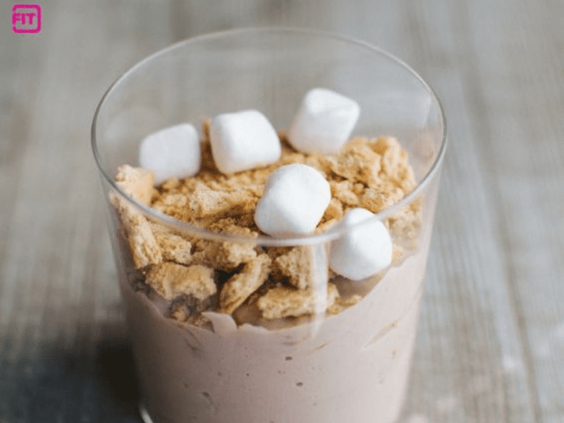 S'mores Protein Pudding