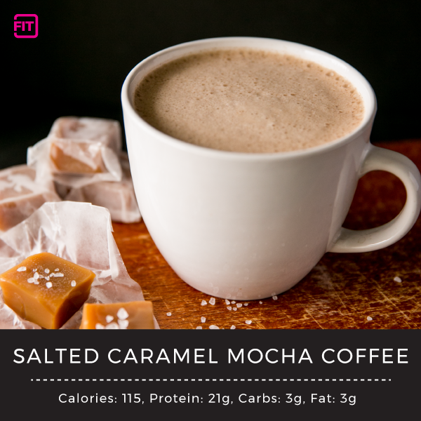 salted caramel mocha coffee