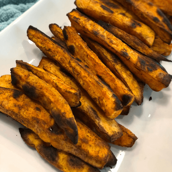 Some healthy sweet potato fries
