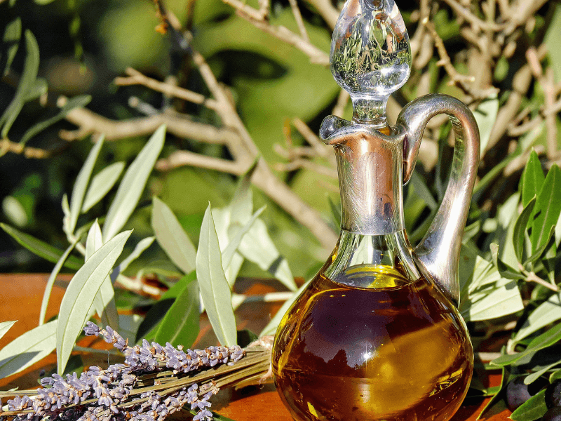 A bottle of black seed oil