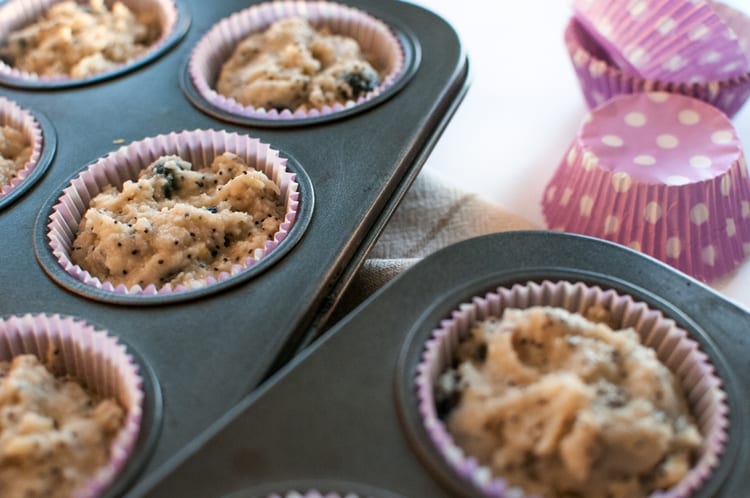 Citrónové Muffiny S Makom | Nízkokalorické Muffiny | Recept