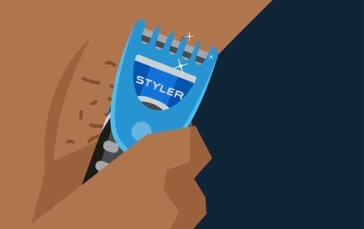 Gillette Styler - Trimming Body Hair