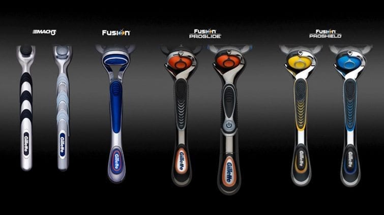 Gillette Fusion5 family