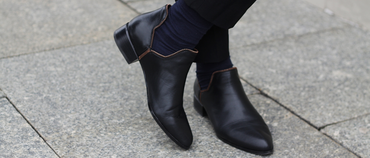 Blogger Style // Senso Zip Boots