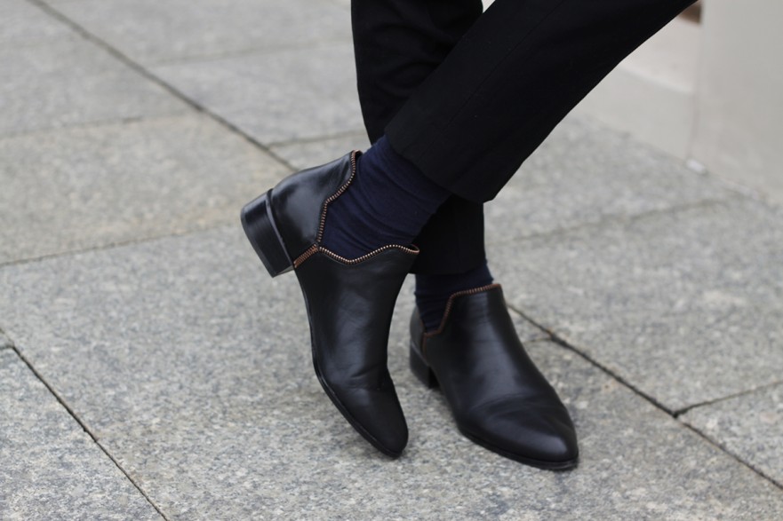 Senso ankle boots blogger style