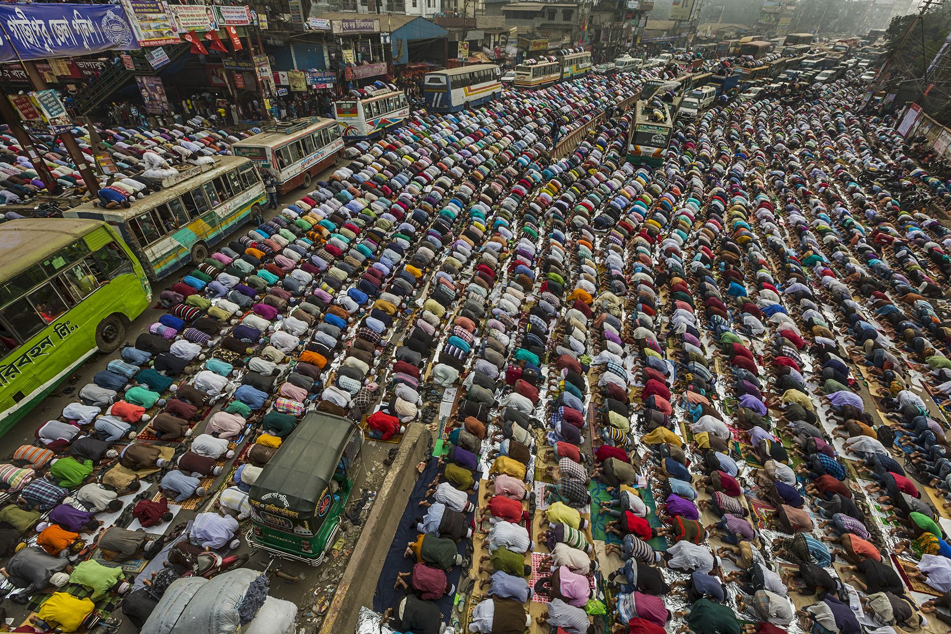 Prayers on the Road by Muhammad Mostafigur Rahman