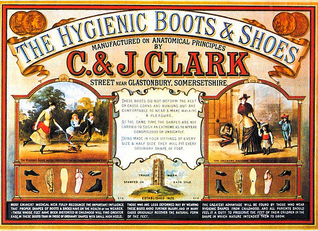 the history of clarks shoes