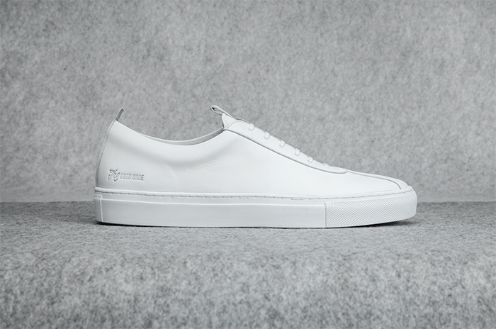 Grenson Sneaker 1 All White Calf Leather Oxford