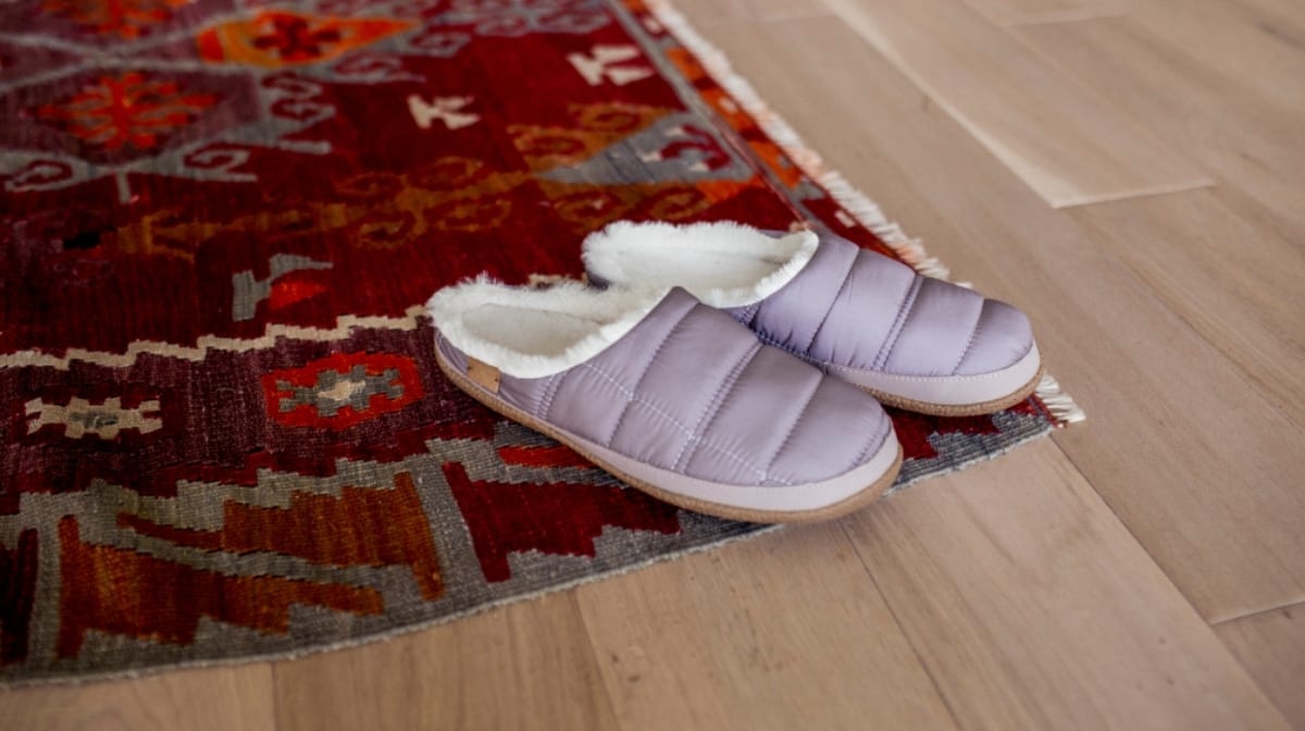 Toms ivy wool mule slipper top